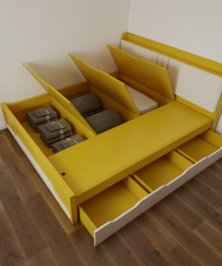 Giường thông minh giá rẻ 1m8 màu 030PL tại Hà Nội