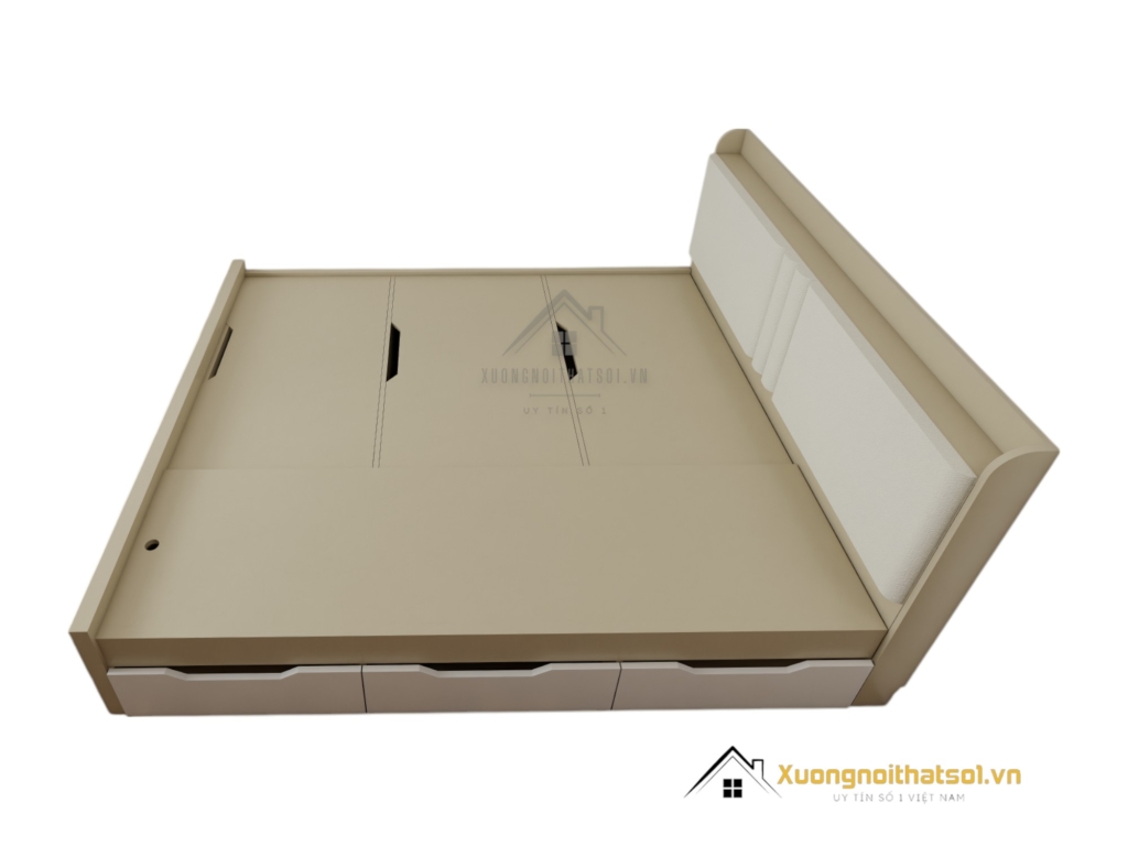 Giường Thông Minh Gỗ Công Nghiệp 1m8 Màu 220MM (9)