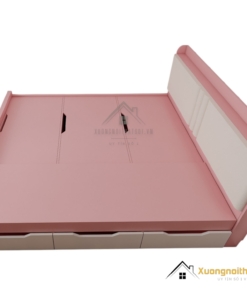 Giường thông minh hiện đại 1m8 màu 021T kiểu dáng sang trọng, tiết kiệm không gian, phù hợp phòng ngủ nhỏ.