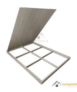 Mẫu giường bệt 1m8 x 2m gỗ MDF màu 501 hiện đại, bền đẹp