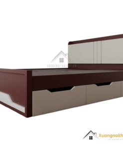 Giường thông minh 1m8 x 2m gỗ MDF màu 219ZN thiết kế hiện đại tiết kiệm không gian