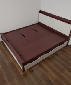 Giường thông minh 1m8 x 2m gỗ MDF màu 219ZN thiết kế hiện đại tiện dụng