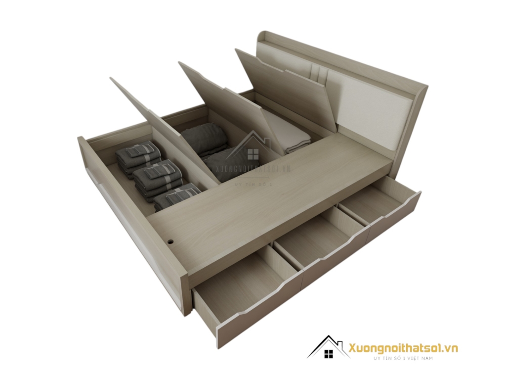 mau giuong thong minh 2m x 2m2 go mdf mau 501 1
