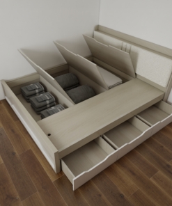 mau giuong thong minh 2m x 2m2 go mdf mau 501 11