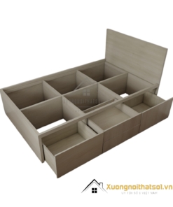 giuong ngu 1m2 co 4 ngan keo go mdf mau 501 1