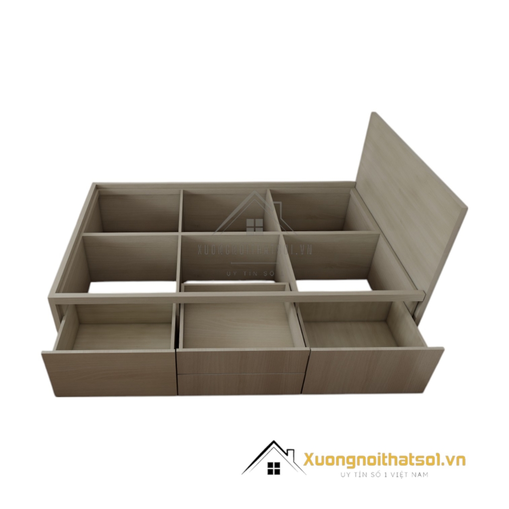 giuong ngu 1m2 co 4 ngan keo go mdf mau 501 11