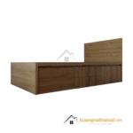 Giường ngủ gỗ ép 1m2x2m có 4 ngăn kéo Màu 388 Giường ngủ gỗ ép 1m2x2m có 4 ngăn kéo màu 388 thiết kế hiện đại, tiện dụng cho không gian phòng ngủ nhỏ.